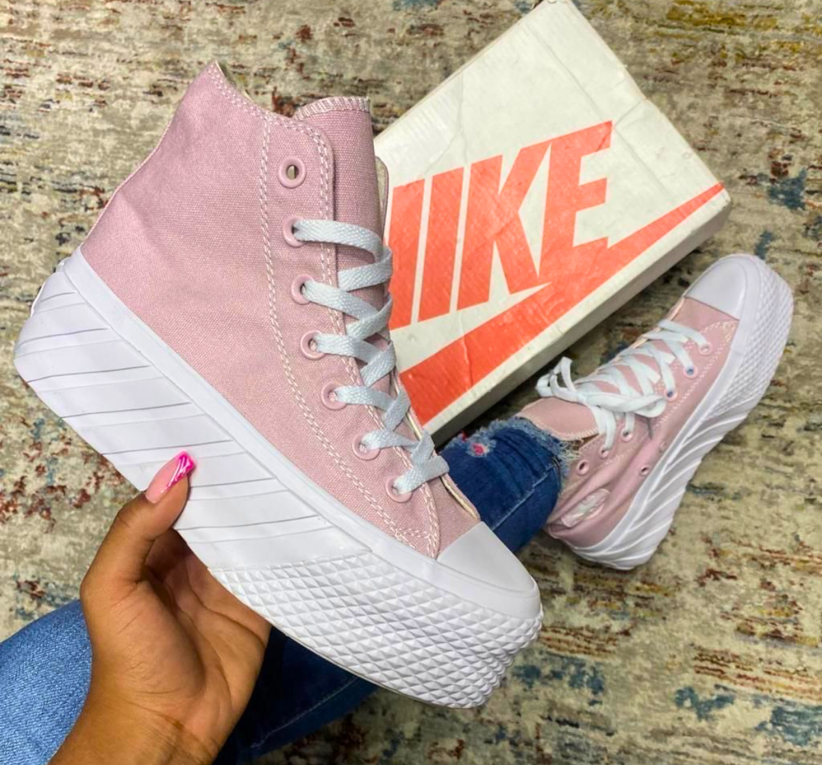 botas converse mujer plataforma